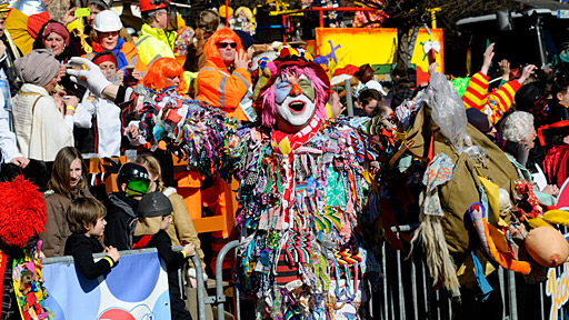 Rosenmontagszug in Due