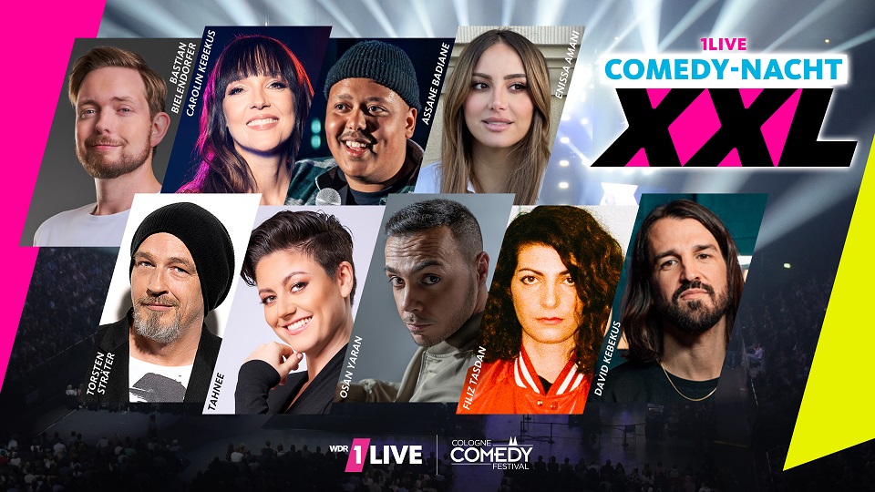 comedynacht keyvisual | Bildquelle: WDR/1LIVE comedynacht keyvisual