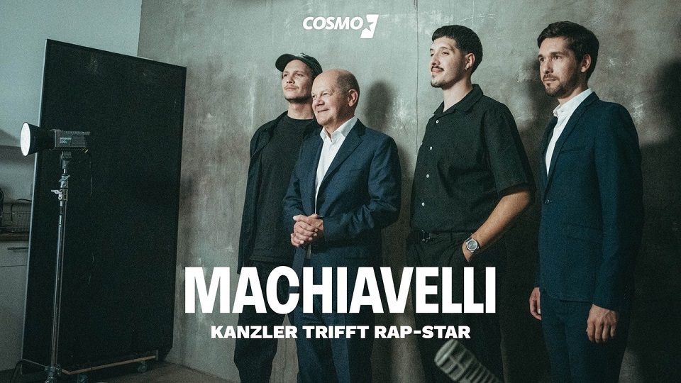 Olaf Scholz im WDR COSMO-Podcast Machiavelli