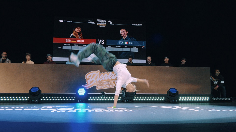 Jilou beim RedBull BC One Cypher Germany 2021